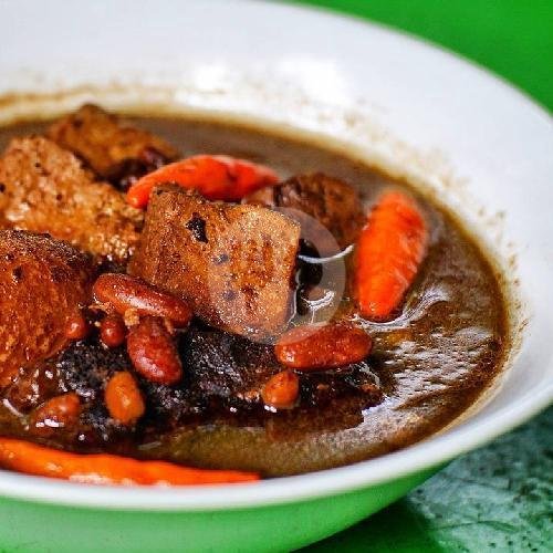 Nasi Brongkos Telur menu Spesial Brongkos dan Es Teller, Sukonandi