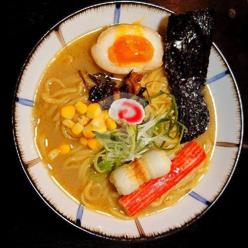 Toping Katsu (chicken) menu Megumi Ramen, Sunan Kudus