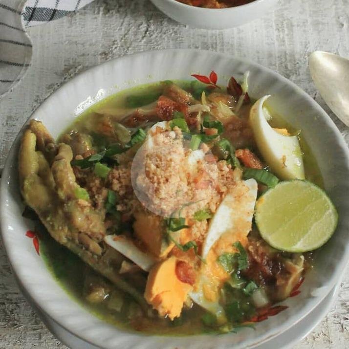 Nasi + Soto Ayam Lamongan menu Tahu Campur Cak Majid, Kemayoran