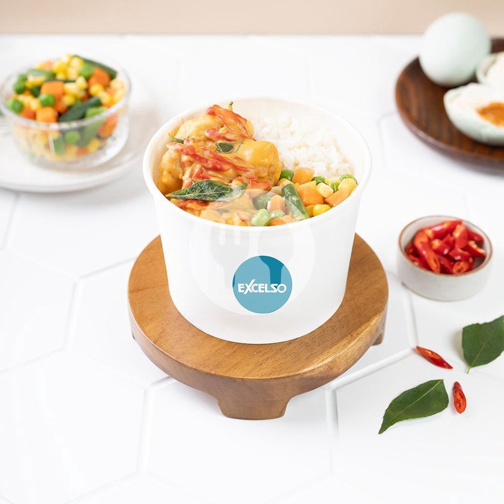 Lava Chicken Rice Bowl menu Excelso Coffee, Sunrise Mall