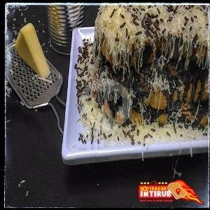 Roti Bakar Pisang Coklat Full Keju Susu menu Roti Bakar Intirub, Cililitan Besar
