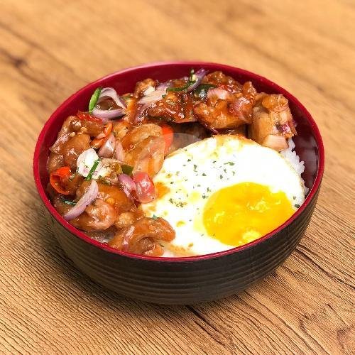 Mushroom Sauce Chicken Rice Bowl menu Kaiju Coffee x Megaria 10, Kompleks Bioskop Metropole XXI