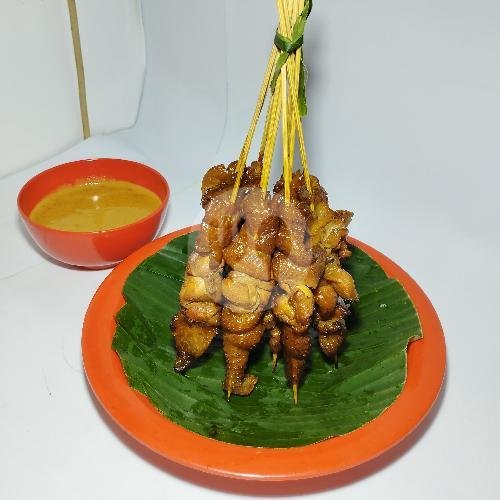 Sate Ayam campur(Mix daging,kulit,hati) menu Sate Warok (Sate Ayam Ponorogo), Jambangan