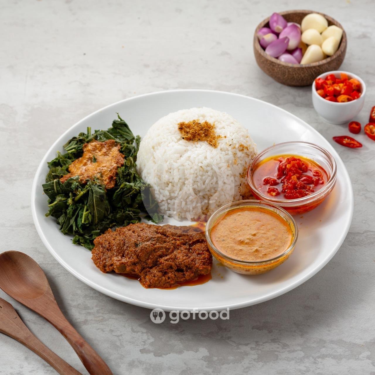 Nasi Ayam Goreng menu RM Padang Sabana Murah 3, Depok