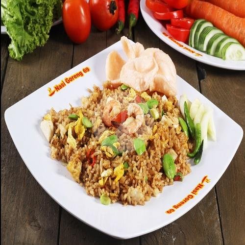 Nasgor Ikan Asin menu Nasi Goreng 69, Sunrise Mojokerto