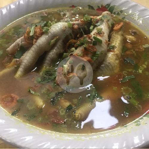 Soto Ceker + Ayam menu Soto Ayam Ceker Pak Ali, Gandaria