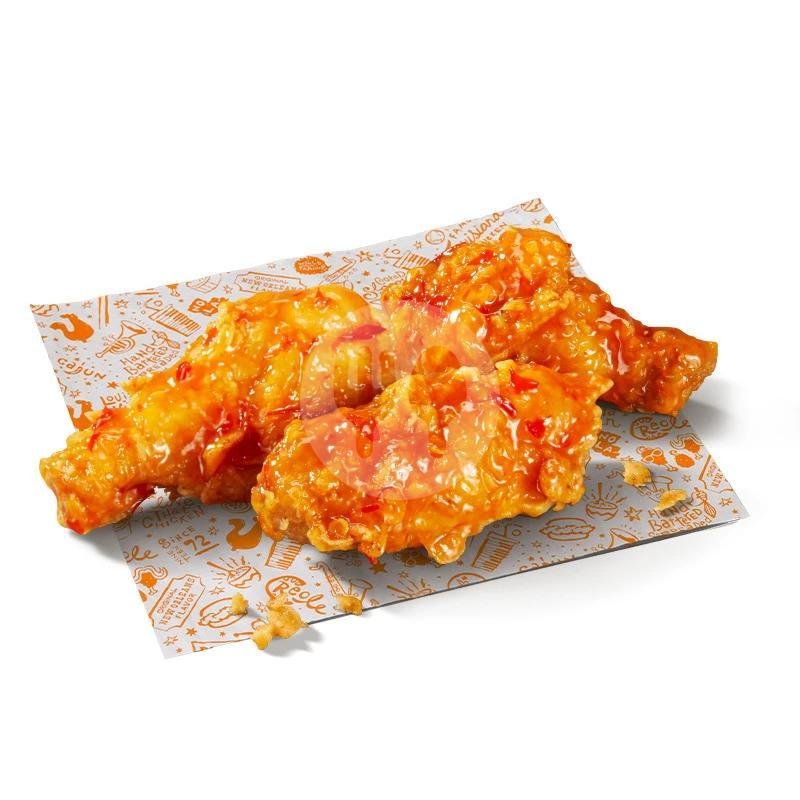 3 Chicken Wings Classic [ No Sauce ] menu Popeyes Chicken, Bintaro Emerald
