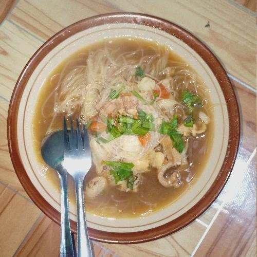 Rica-rica menu Bakmi Jowo Pak Yon, Muntilan