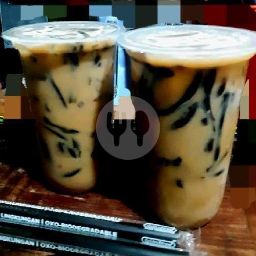 Es Capucino Cincau menu DeLuna Ayam Geprek Prawirodirjan, Barat Masjid Fathul Ihsan