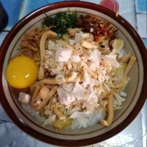 Bubur Ayam Spesial menu Bubur Ayam Pertok Pak Atmo