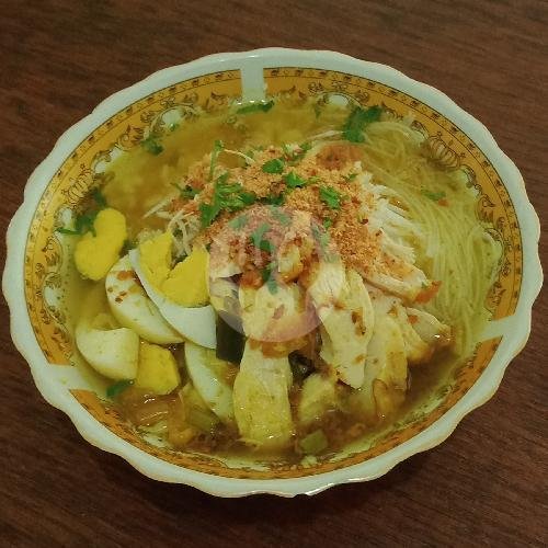 Soto Ayam Biasa Jeroan + Nasi menu Soto Ayam Kampung 