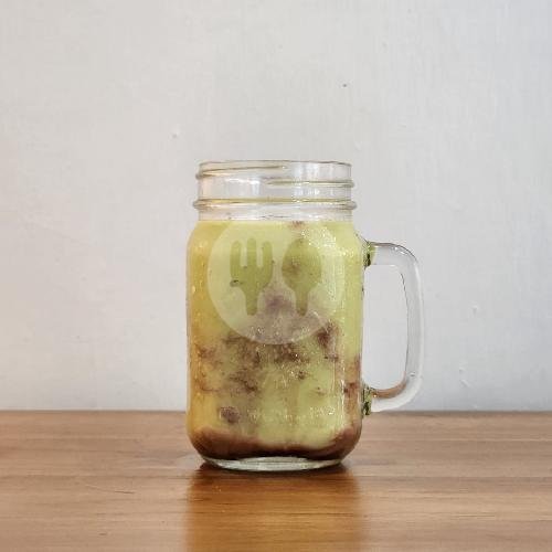 Kue Campur Bolu Kukus + Putu Ayu Gofood menu Waroeng Bebek Ngarasan, Dago