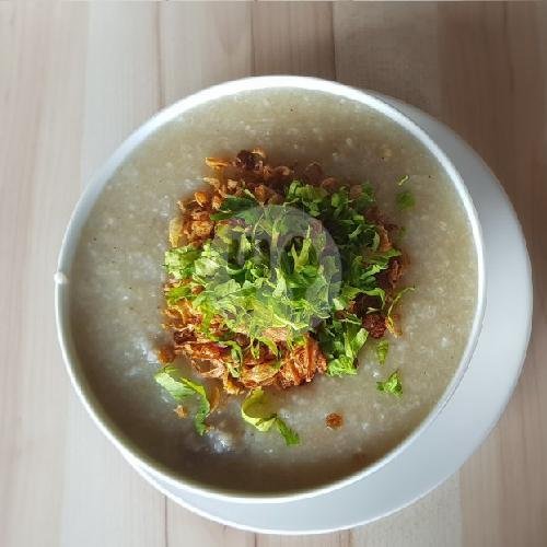 Bubur babi menu Pork and Barrel, Klojen