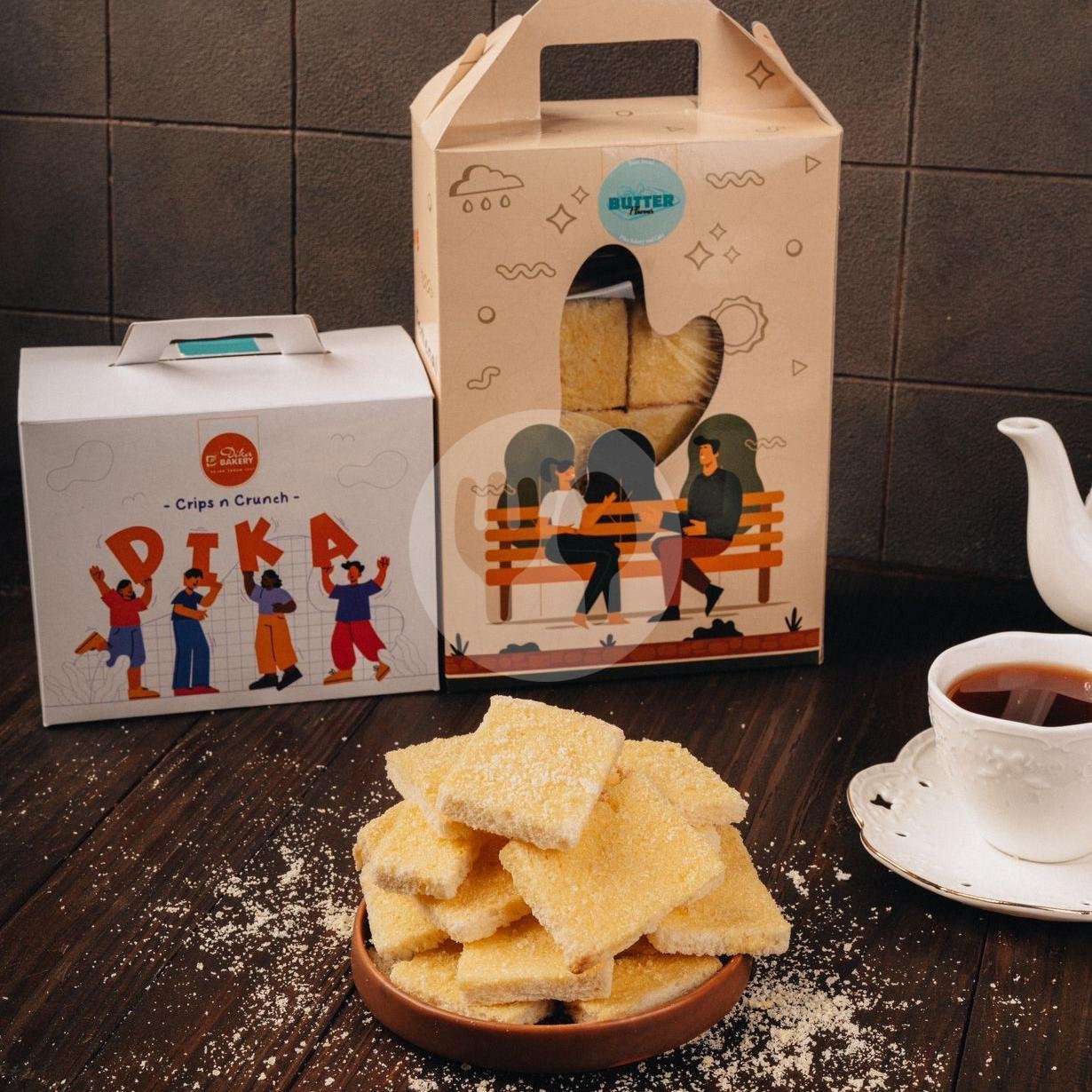 Snack Toast Garlic Besar 300gr menu Dika Bakery & Cake, Pakualaman
