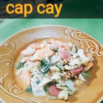 Sapo Tahu Seafood+telor menu Nasi Goreng Mas Akung, Padalarang