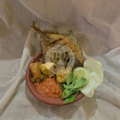 Sego Sambel Ati Ampela menu Warung Sambelan Bromo, Sawahan