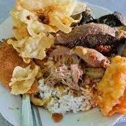 Nasi Bhuk + Ayam Kampoeng Goreng menu Nasi Bhuk Ngalam, Sulfat