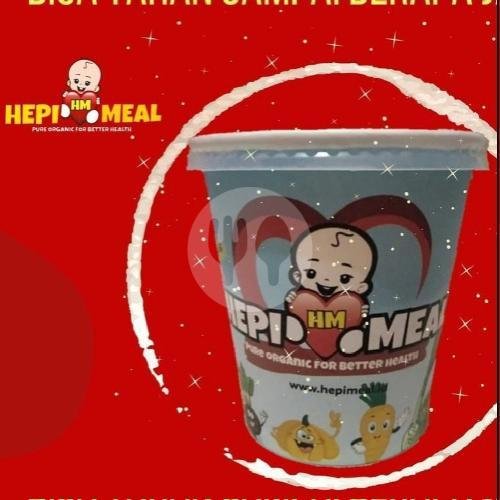 Bubur Keju Ikan Dori Wortel menu Bubur Bayi Organik Hepi Meal Kutei, Darmo, Kutei