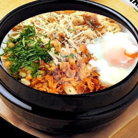Bubur Ayam Scrambled Egg menu Bubur Ayam Maria, Gayamsari