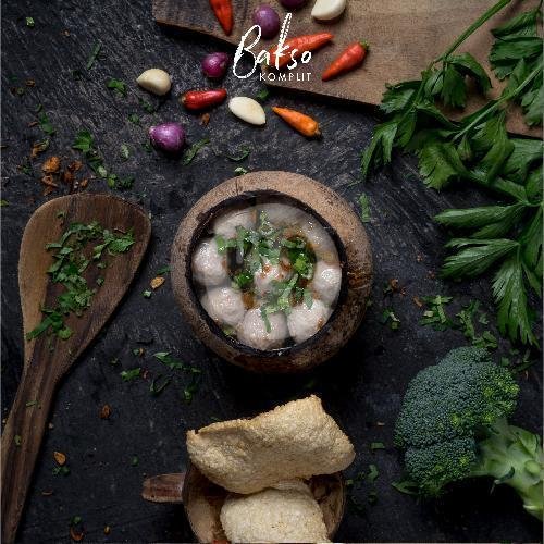 Bakso Komplit menu Bakso Pak Ruk Tipes, Serengan