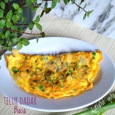 Nasi Telur Balado menu Warmindo Wahyu Rama, Kabupaten
