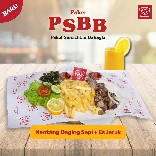 PSBB Kentang Ayam Asap menu Diasapin, Ciwastra