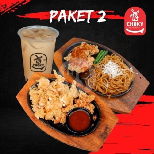 Ksj3. Kombo Super 3 menu Choky Spaghetti Steak, Godean, Yogyakarta