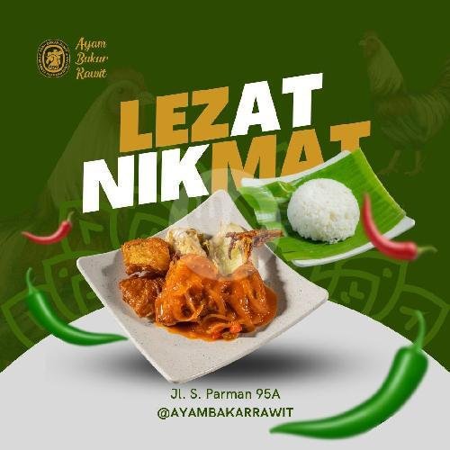 Nasi Ayam Tepung menu Ayam Bakar Rawit, Lolong