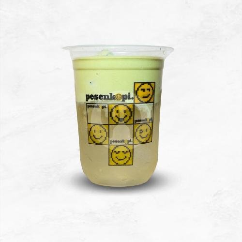 Coconut Matcha menu Pesenkopi, Sukun