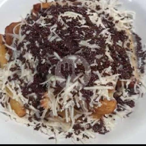 Pisang Keju Campur menu Seblak Dan Pisang Keju Mamah Ali, Terusan Suryani