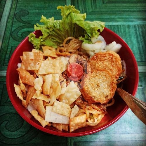 Mie Cuk + Topping Pentol menu Mie Cak & Mie Cuk, Ketintang