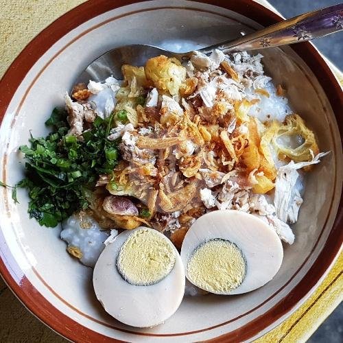 Bubur Ayam Sate Telur menu Bubur Ayam Jakarta Bang Andri, Anggajaya