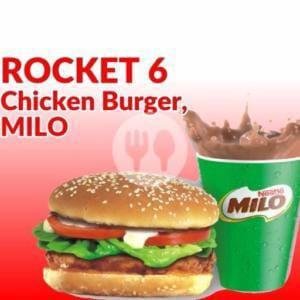 Rocket 9 menu Rocket Chicken Dringu