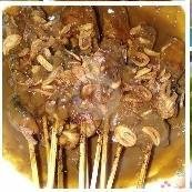 Sate Ayam + Lontong. menu Sate Madura Kantin Sehat Inti