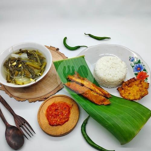 Paket Sayur Bening / Bayam menu Warung Mak Ni, Dukuh Kupang XX