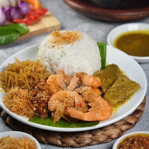 Nasi Empal Udang menu NASI MADURA BU FERA, Mulyosari