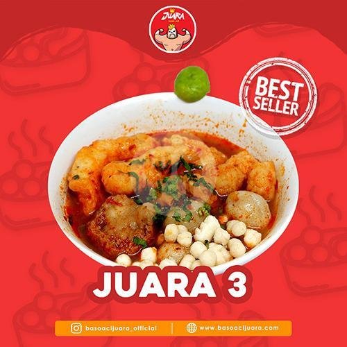 Bociwol 3 menu Baso Aci Juara, Kalikepiting
