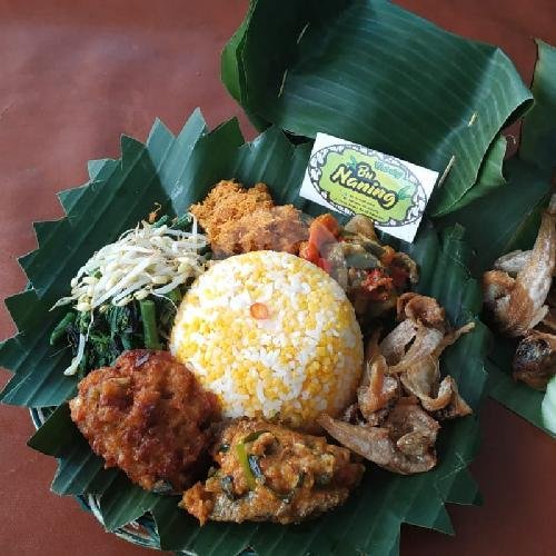 Nasi Urap Rendang Daging menu Catering Bu Naning