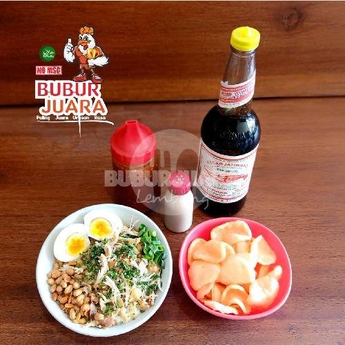 Bubur Ayam Sate Ati Ampela menu Bubur Ayam Juara Lembang, Jayagiri