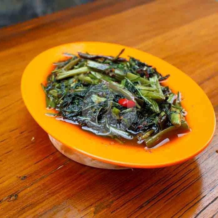 Cah Kangkung menu Ayam Goreng Nelongso, Blimbing