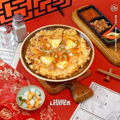 Ayam Goreng Mentega menu Nasi Goreng Legenda, Pakuncen