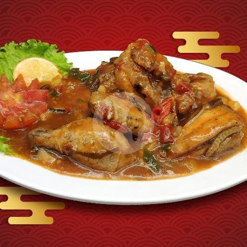 Ayam Saos Padang menu Matahari Chinese Food, Karet Kuningan