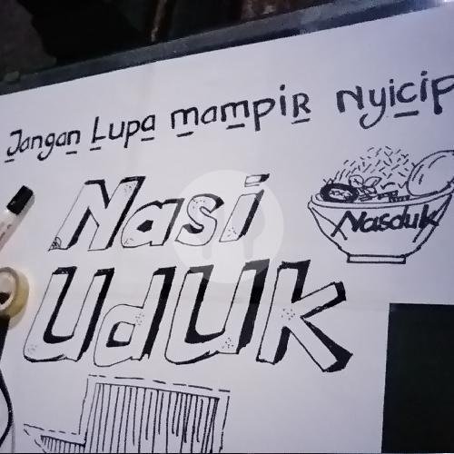 BUBUR AYAM KOMPLIT TOPPING CAMPUR menu Bubur Ayam dan Lontong Opor Mak Tuk, Gamping