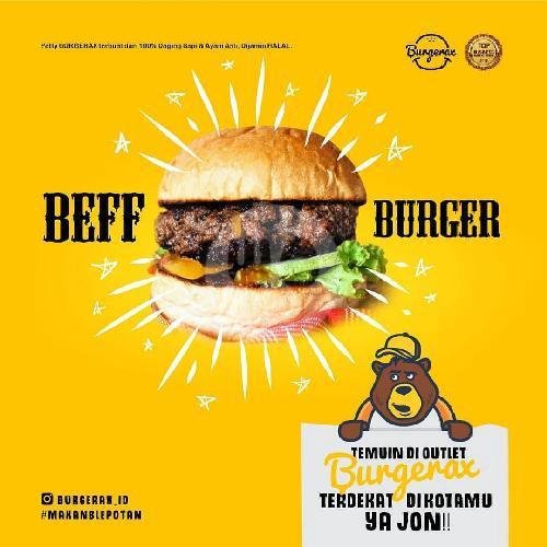 Papa Burger menu Burgerax Madiun, Kemiri