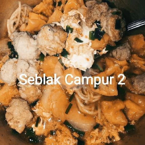 Paket Hemat Cilok Suka-suka menu Seblak Mang Coy