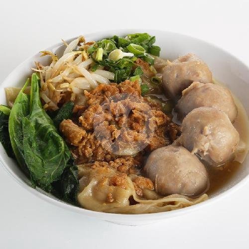 Bakso Pangsit Kuah menu Mie Ayam Bangka Top 88, Matraman