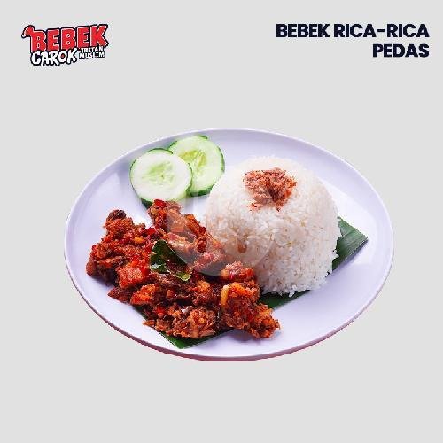 Bebek Jumbo Kremes Sambal Limau menu Bebek Carok, Malang