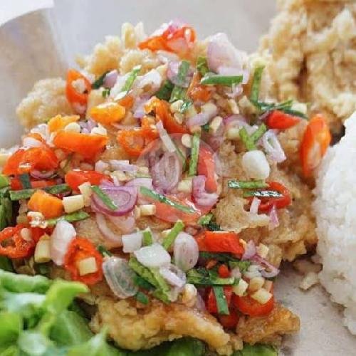 Nasi Ayam Geprek Sambal Matah menu Geprek & Penyetan Pawon Le Oko, Waru