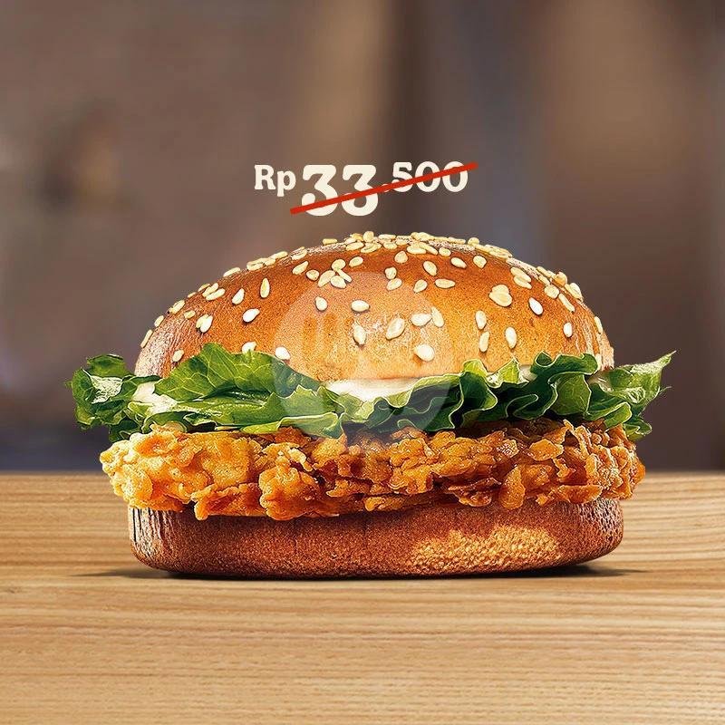 Beef Burger menu Burger King, Majapahit