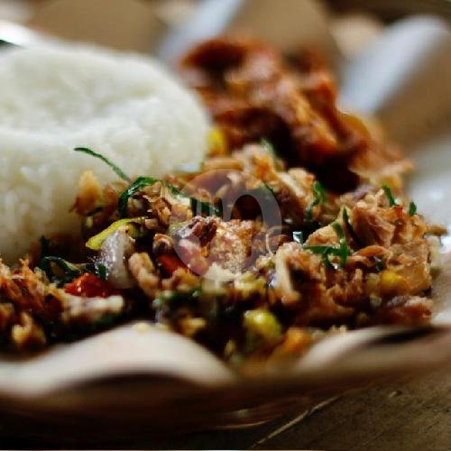 Nasi Ayam Bali menu Warmindo Mabar UMS, Tanuragan
